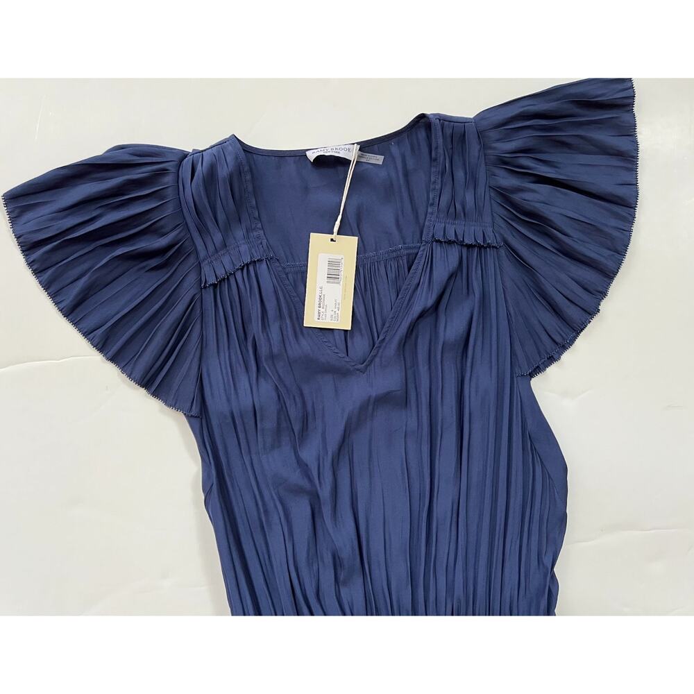 Ramy Brook Women’s Yassi Dress In Navy R02233008 Size S NWT - Picture 7 of 16